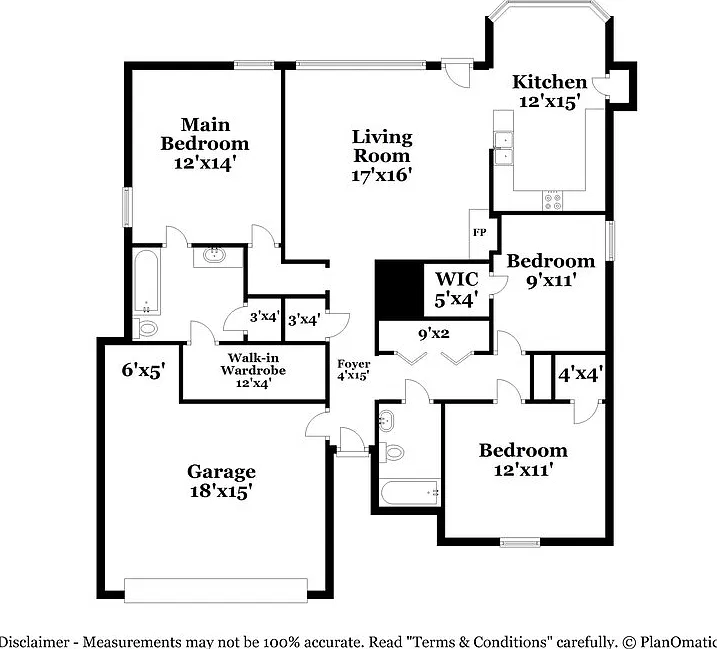 3 bed, 2.0 bath, 1362 sqft, $1,770 — Photo 2