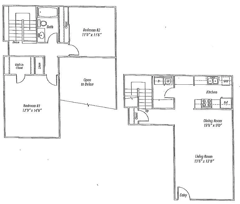 Floor plan THD-424