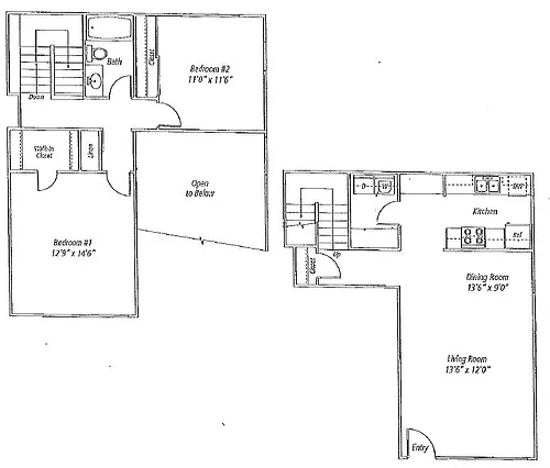 Floor plan THD-424