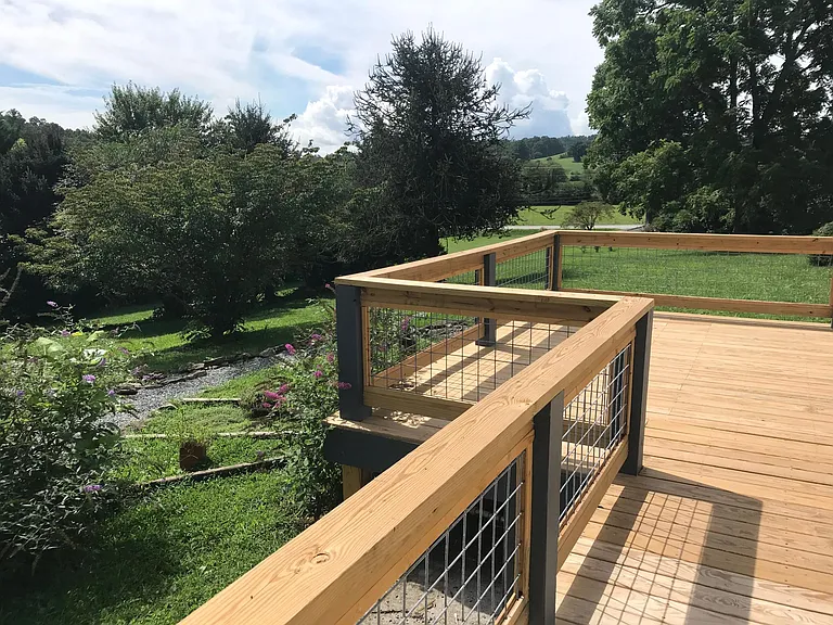 Back deck