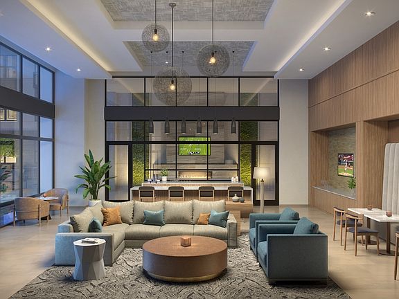 Rendering of Resident Lounge