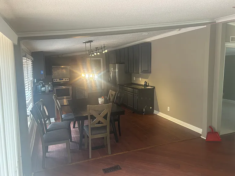 kitchen and dining