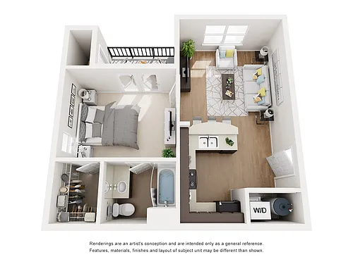 Floor plan Hetzler (A1)