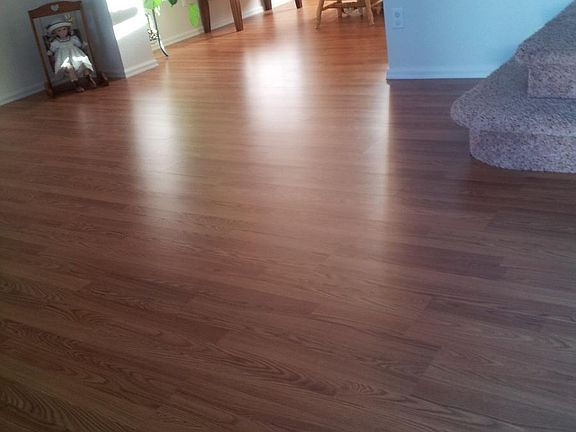 brand new floors main level