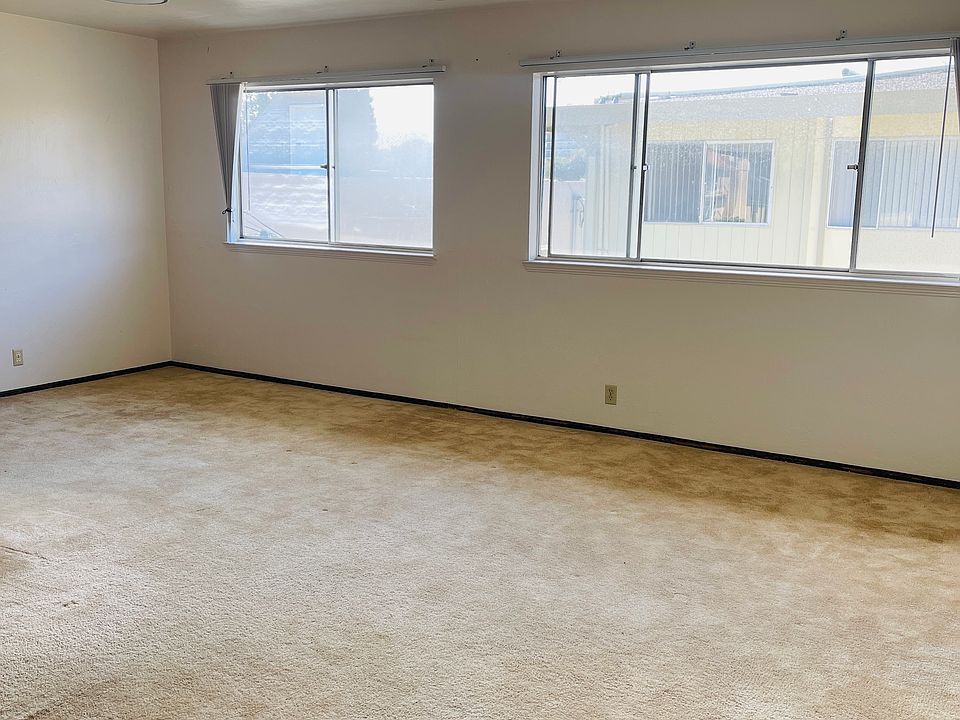 Livning and Dining Room with large windows