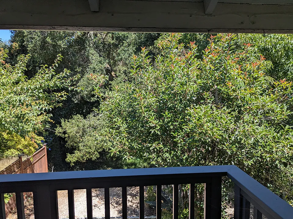 Private balcony