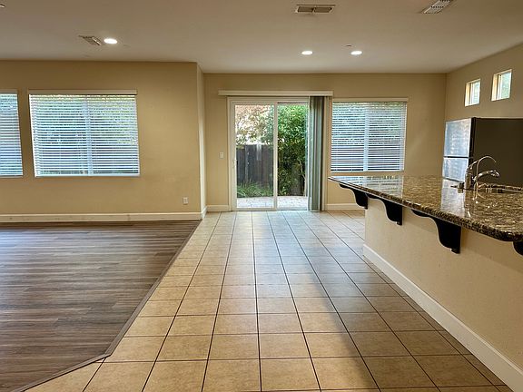 From entry hall looking to kitchen and living room