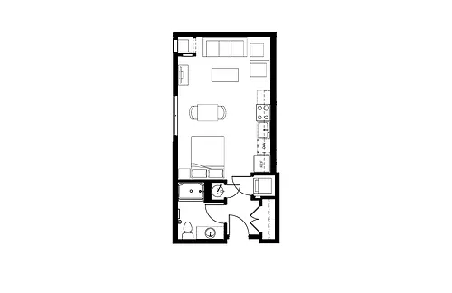 Floor plan The Bridgewater