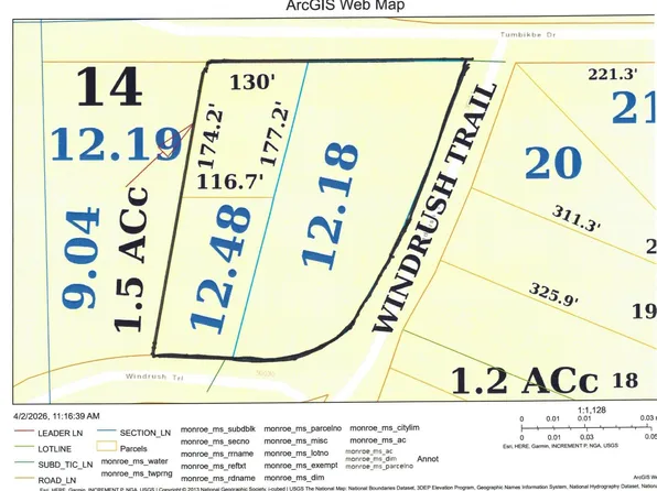 50004 Windrush Trl, Aberdeen, MS 39730