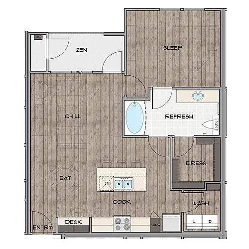 Floor plan A2