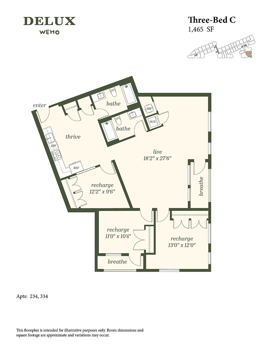 Floor plan C7