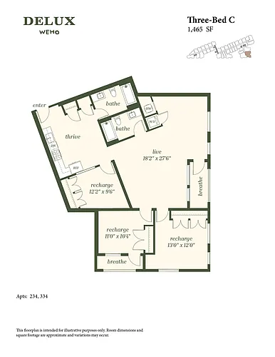 Floor plan C7