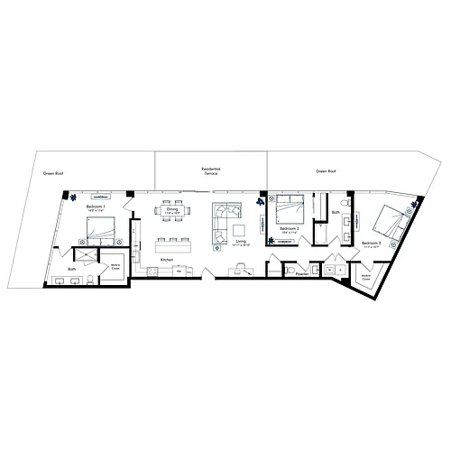 Floor plan PHC2