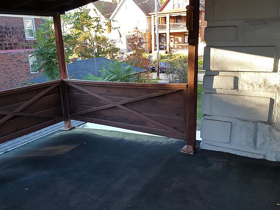15 foot by 15 foot patio
