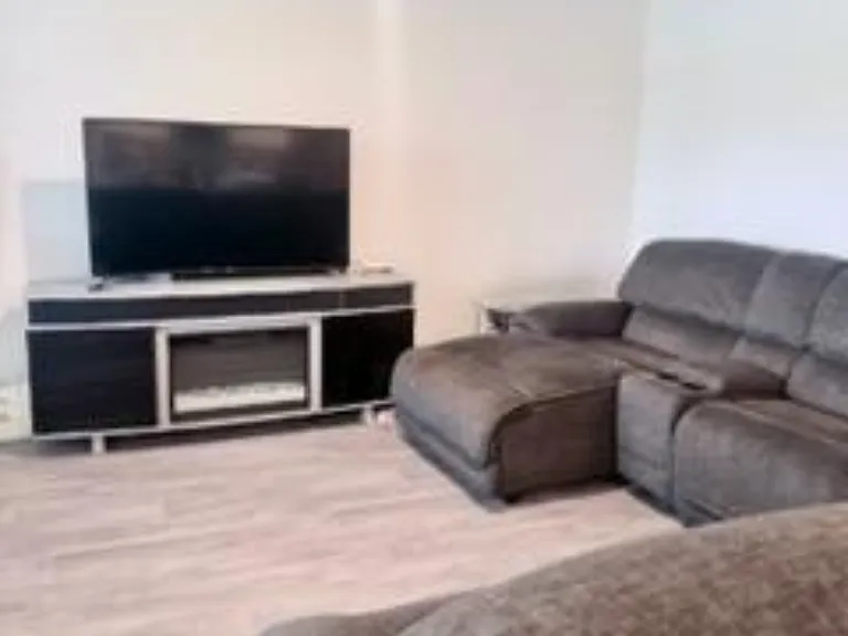 Open floor plan with family room