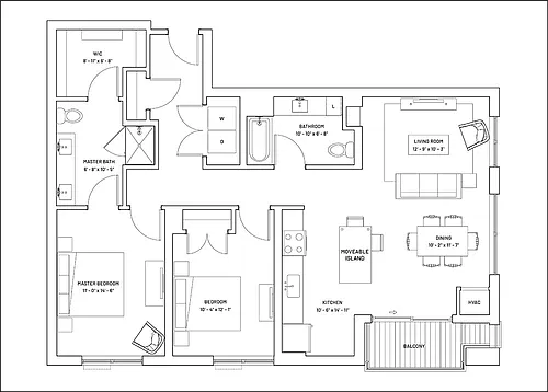 Floor plan Valley 9