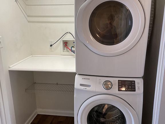 FULL size, in unit, washer and dryer