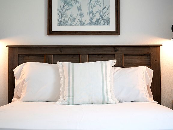 Second bedroom in one of the duplexes