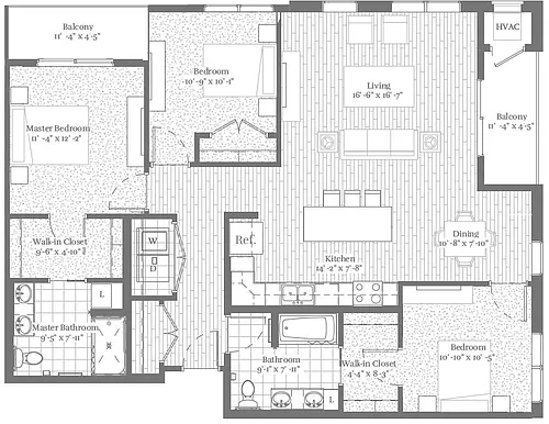 Floor plan D1