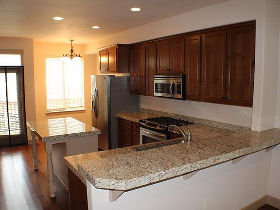 Granite breakfast bar