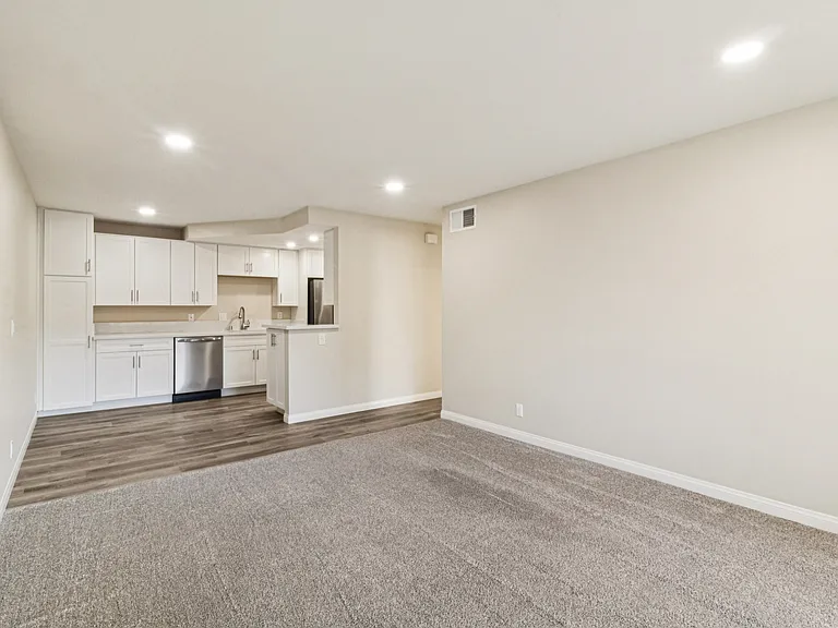 Renovated 1x1
-Living Room to Kitchen