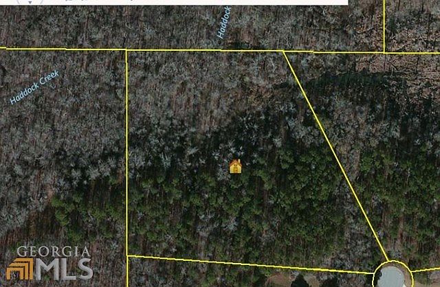 Aerial view of pie shape lot to cul-de-sac