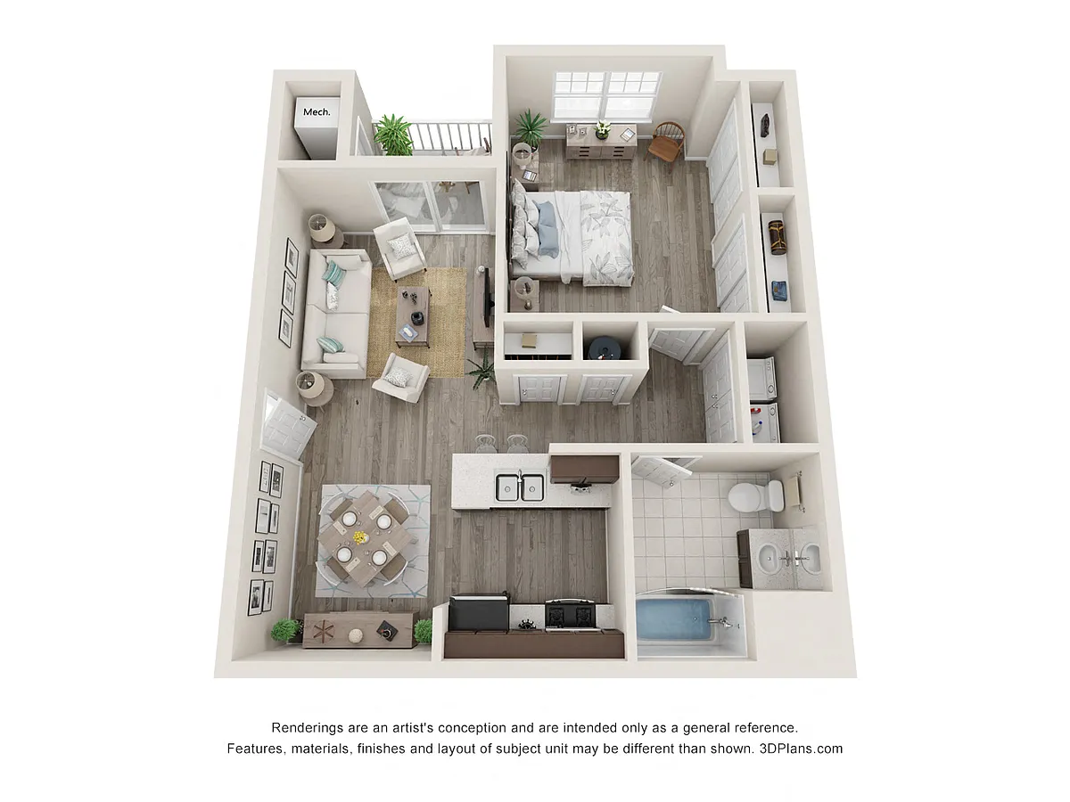 Floor plan The Asbury