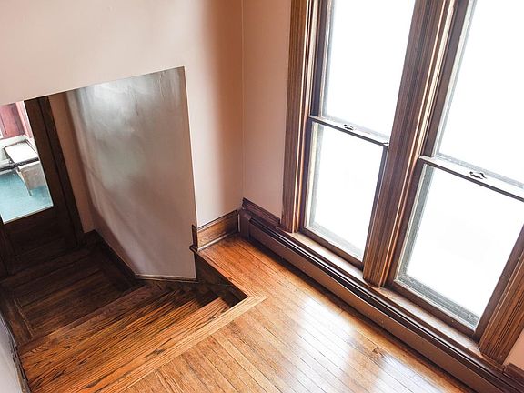 View of front door from beautiful entry.