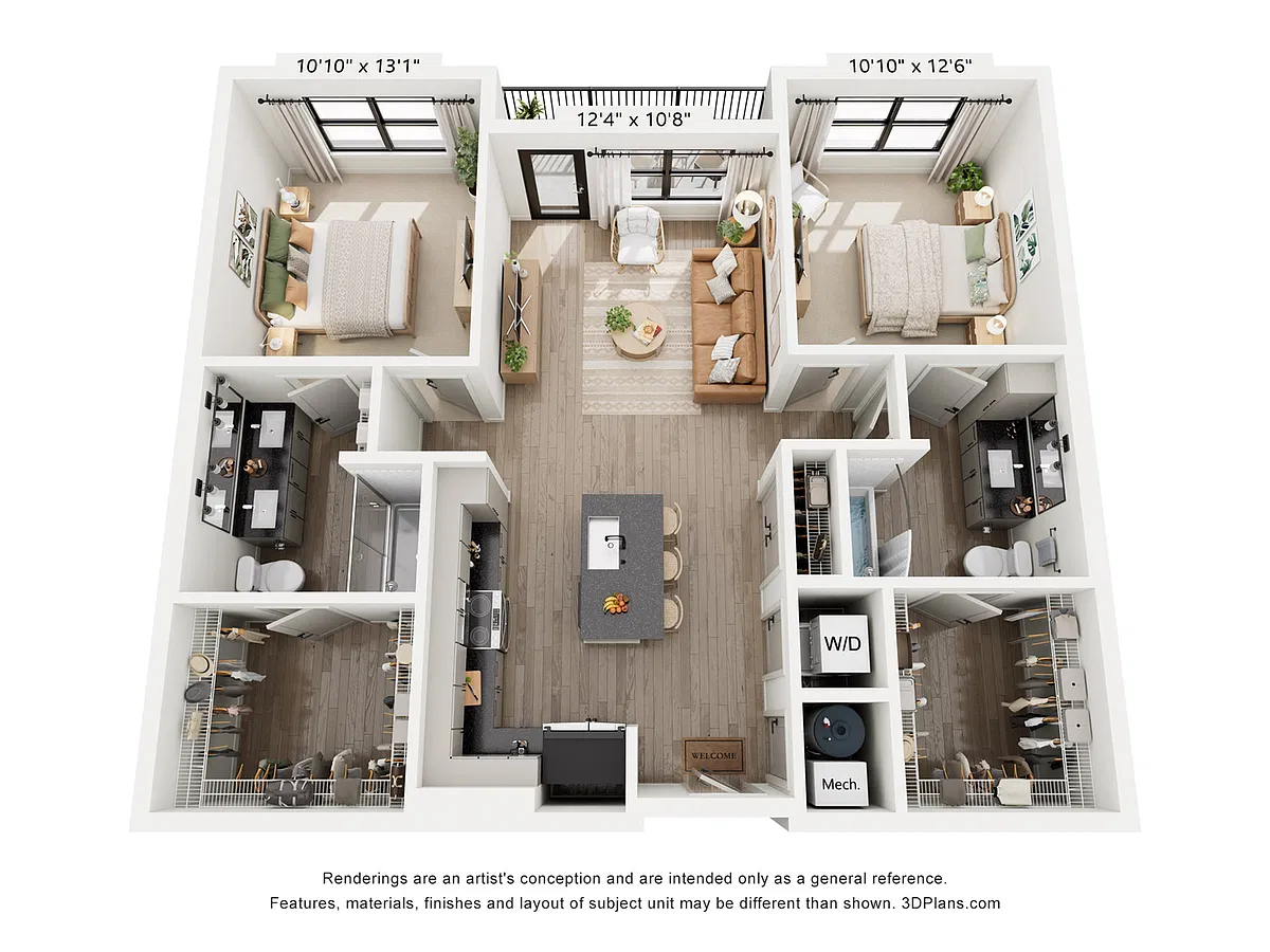 Floor plan B1