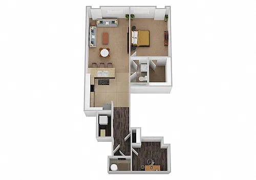 Floor plan The Cervantes