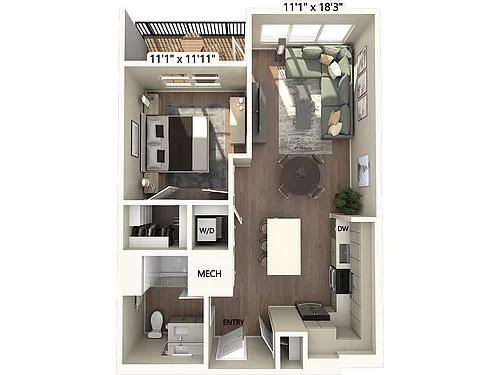Floor plan A2-694-1