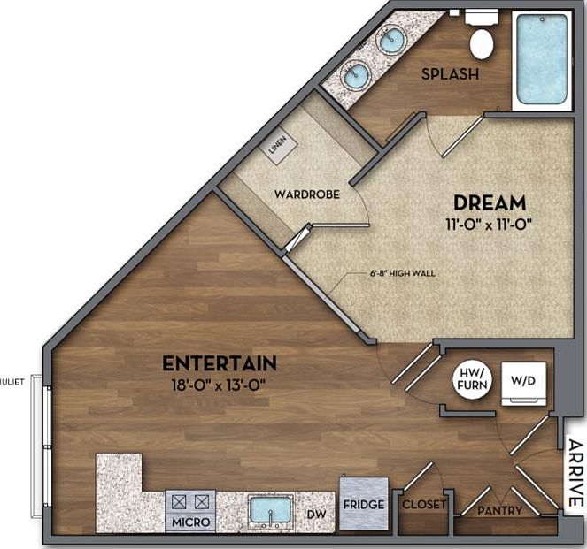 1st image of 295 E Long St APT 413