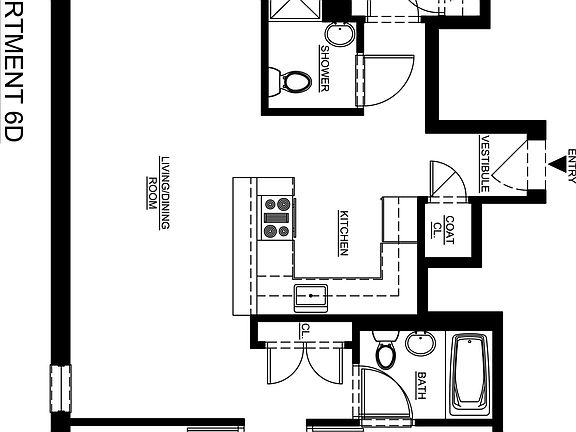 2nd image of 92 E 208th St APT 6D