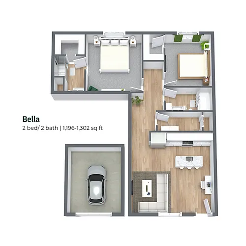 Floor plan Bella