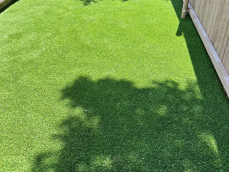 Artificial turf yard