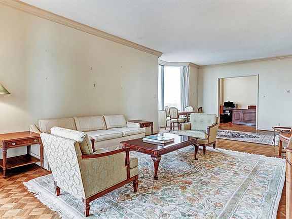 The Living Room has lovely hardwoods and opens to the study.