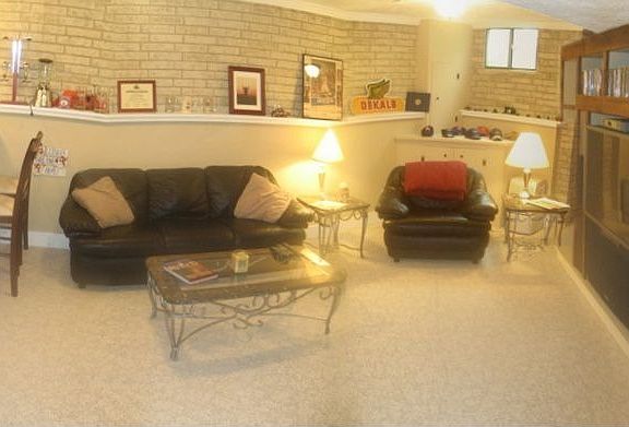 Basement rec room