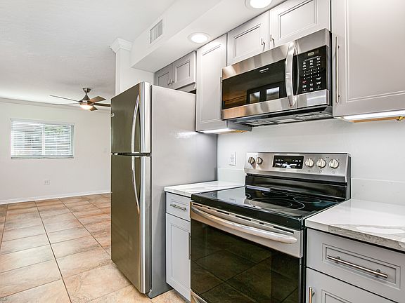 Kitchen as seen from the bedroom