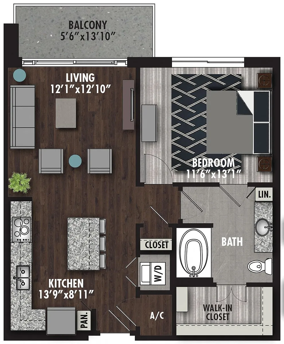 Floor plan E1
