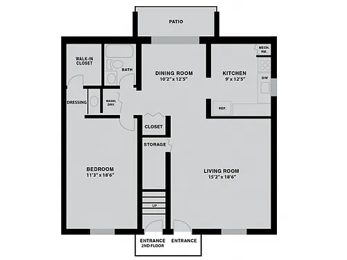 Floor plan Loch Raven