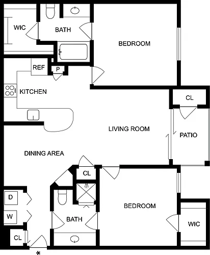 Floor plan Hamilton