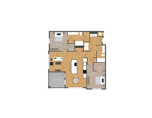 Floor plan B3