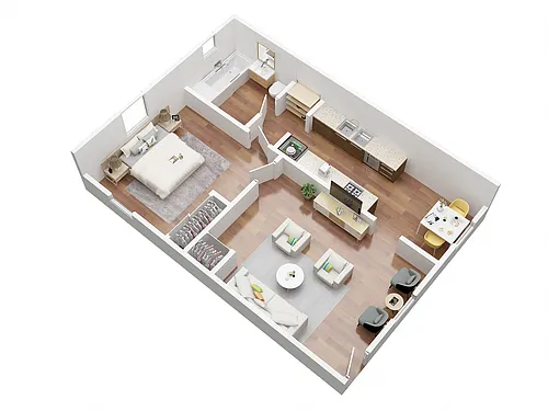 Floor plan Sunset