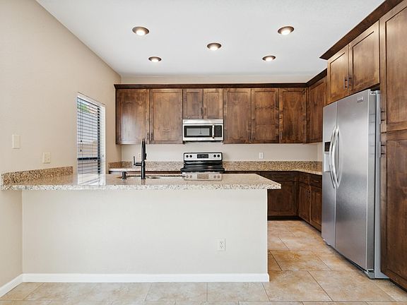 Dining room view of kitchen