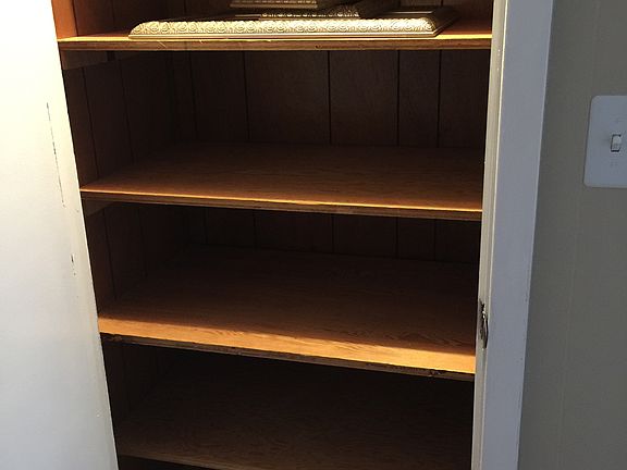 Hall linen closet
