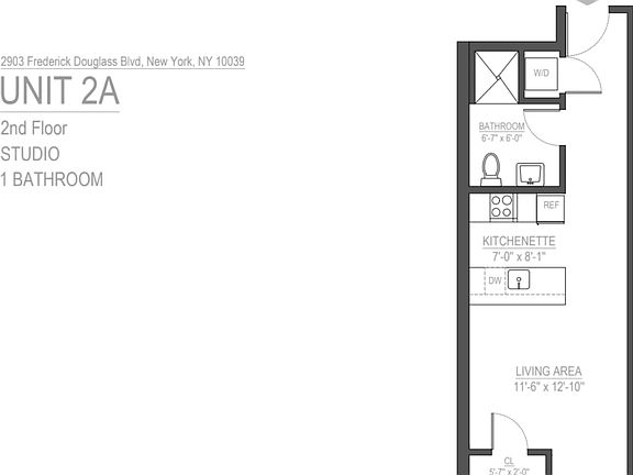 2nd image of 2903 Frederick Douglass Blvd #2C