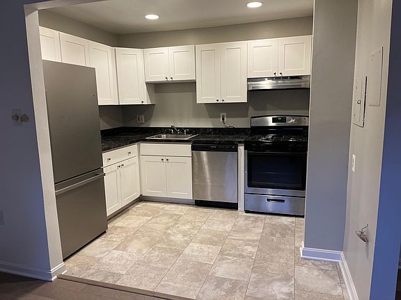 Kitchen with custom cabinets