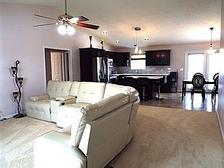 Cathedral Ceilings and open layout!
