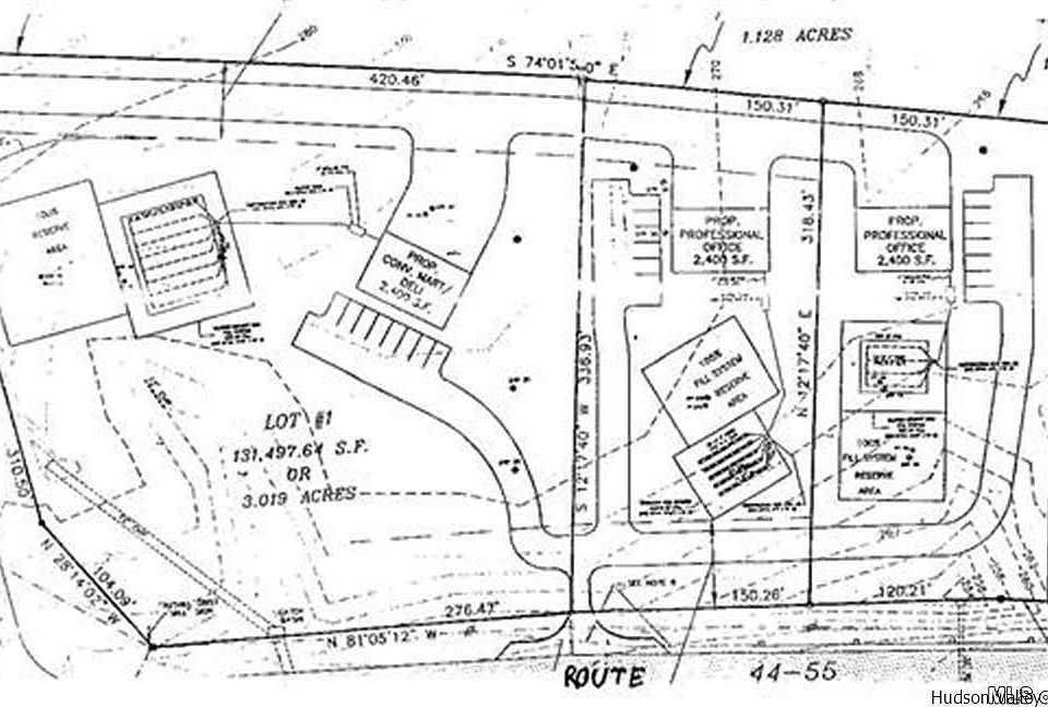 1st image of lots 1, 2 and3 Route 44/55