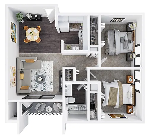 Floor plan 2X1 C